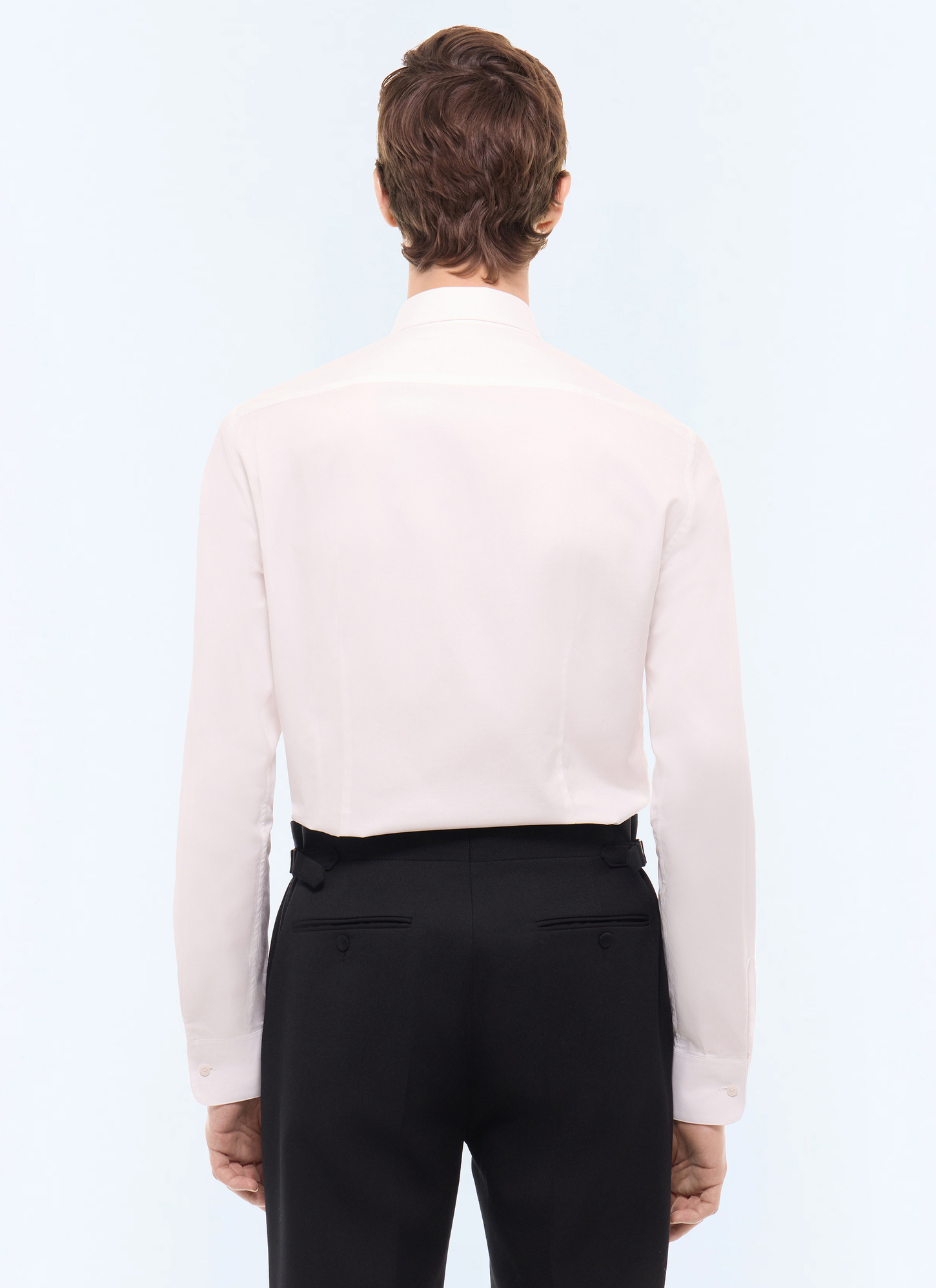 Men's main fabric: 100% cotton shirt Fursac - H3LODI-E005-01