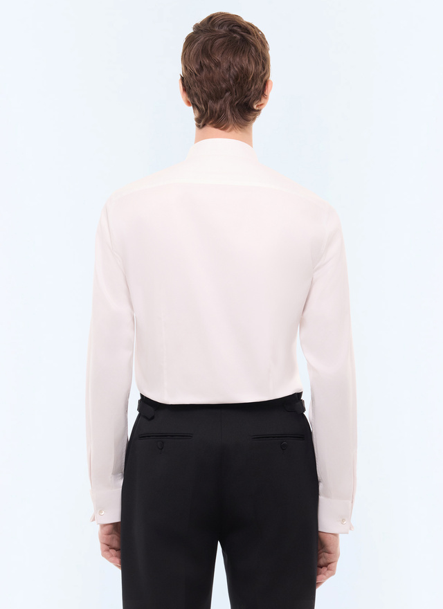 Men's main fabric: 100% cotton shirt Fursac - H3LRIA-LH15-A001