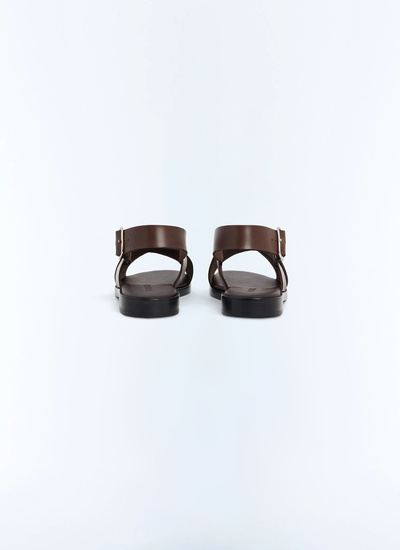 Men's brown shoes Fursac - LSANDO-JL10-G012