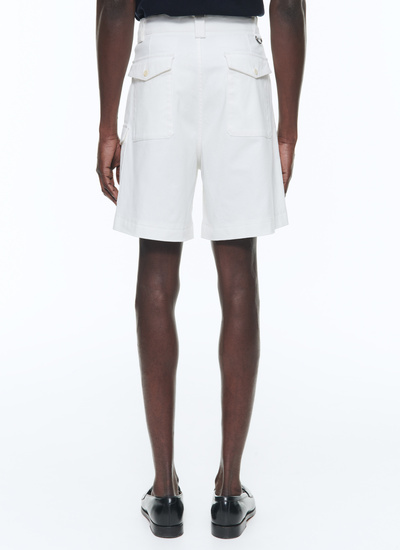 Short blanc homme Fursac - P3DASY-BP11-A001