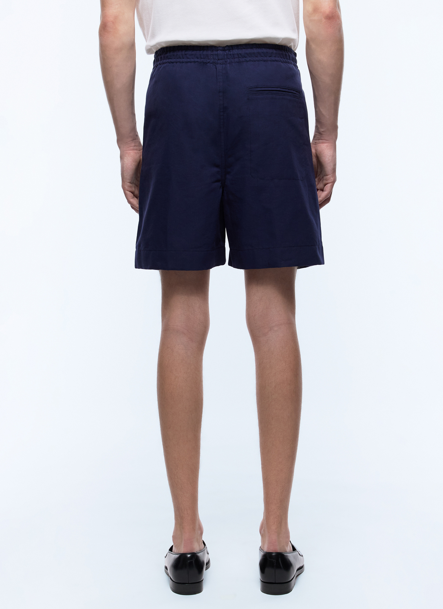 Short bleu marine homme Fursac - P3DAJA-DP08-D030