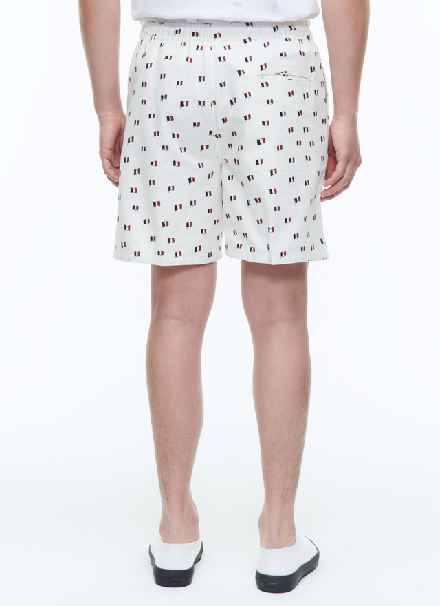 Men's cotton serge short Fursac - P3DAJA-DX10-A005