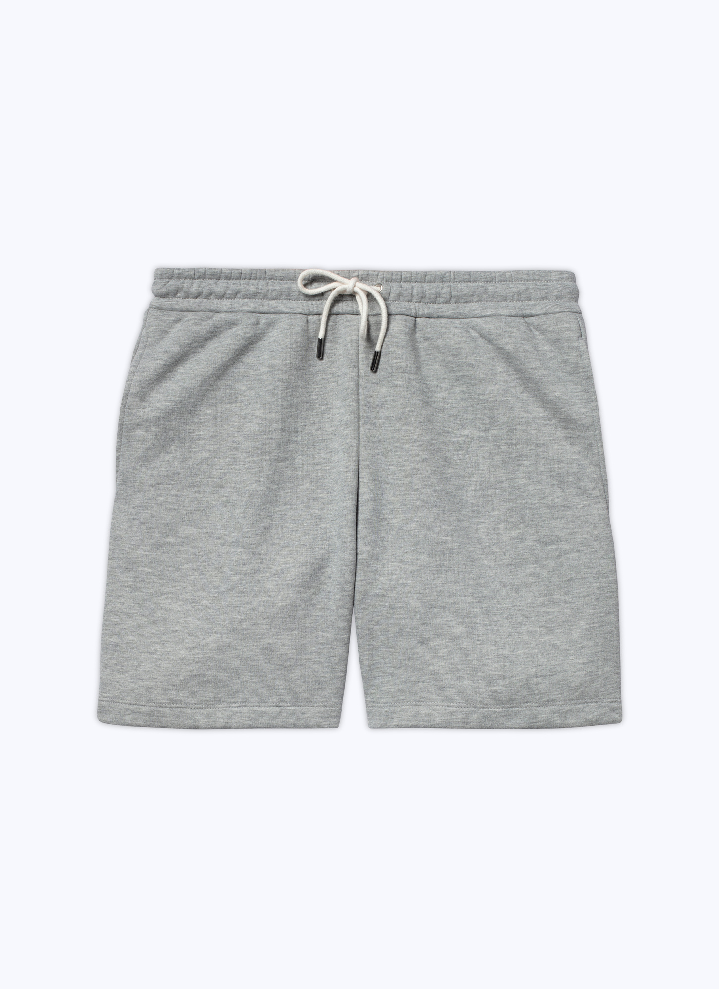 Men's grey cotton jersey short Fursac - P3BEBO-BJ18-29