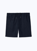 Cotton elasticated shorts - P3DAJA-DP08-D030