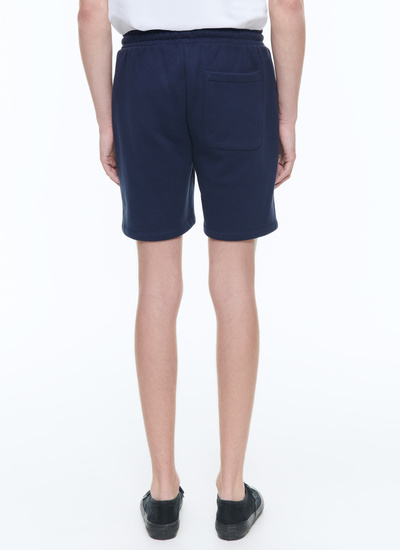 Men's navy blue short Fursac - P3DEBO-DJ03-D030