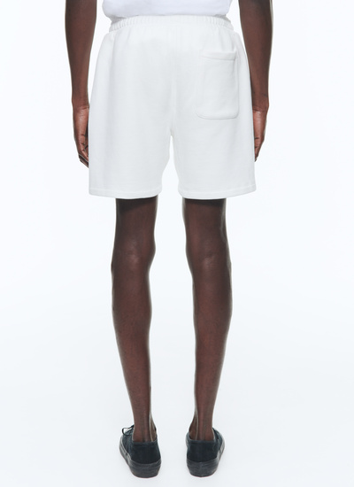 Men's white short Fursac - P3DEBO-DJ03-A001