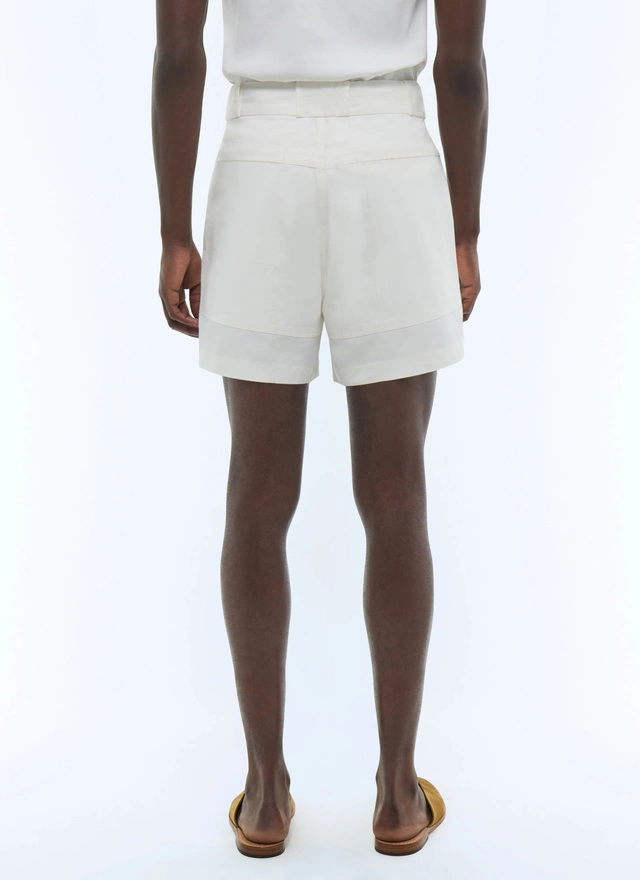 Men's cotton canvas short Fursac - P3FLYN-FP09-A001