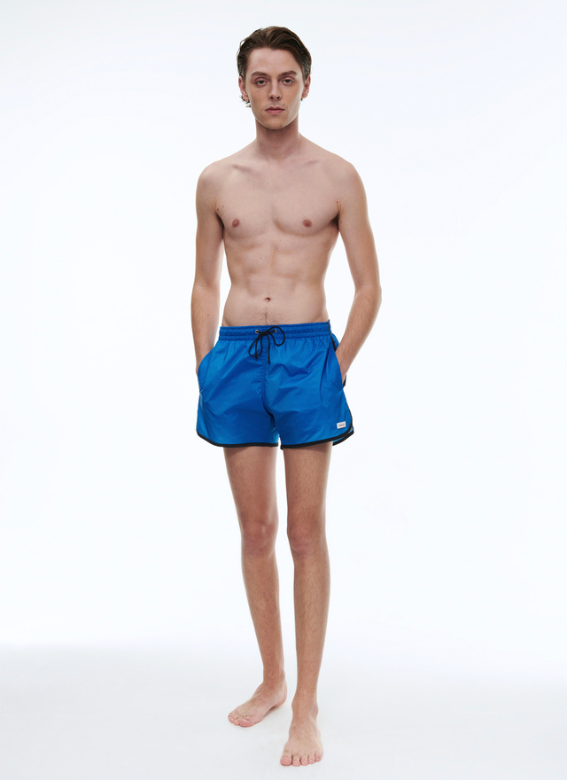 Shorts de bain bleu électrique homme Fursac - P3BABY-BP04-37