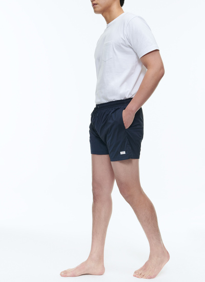 Shorts de bain homme bleu marine tissu technique antistatique Fursac - P3VAHI-VP10-32