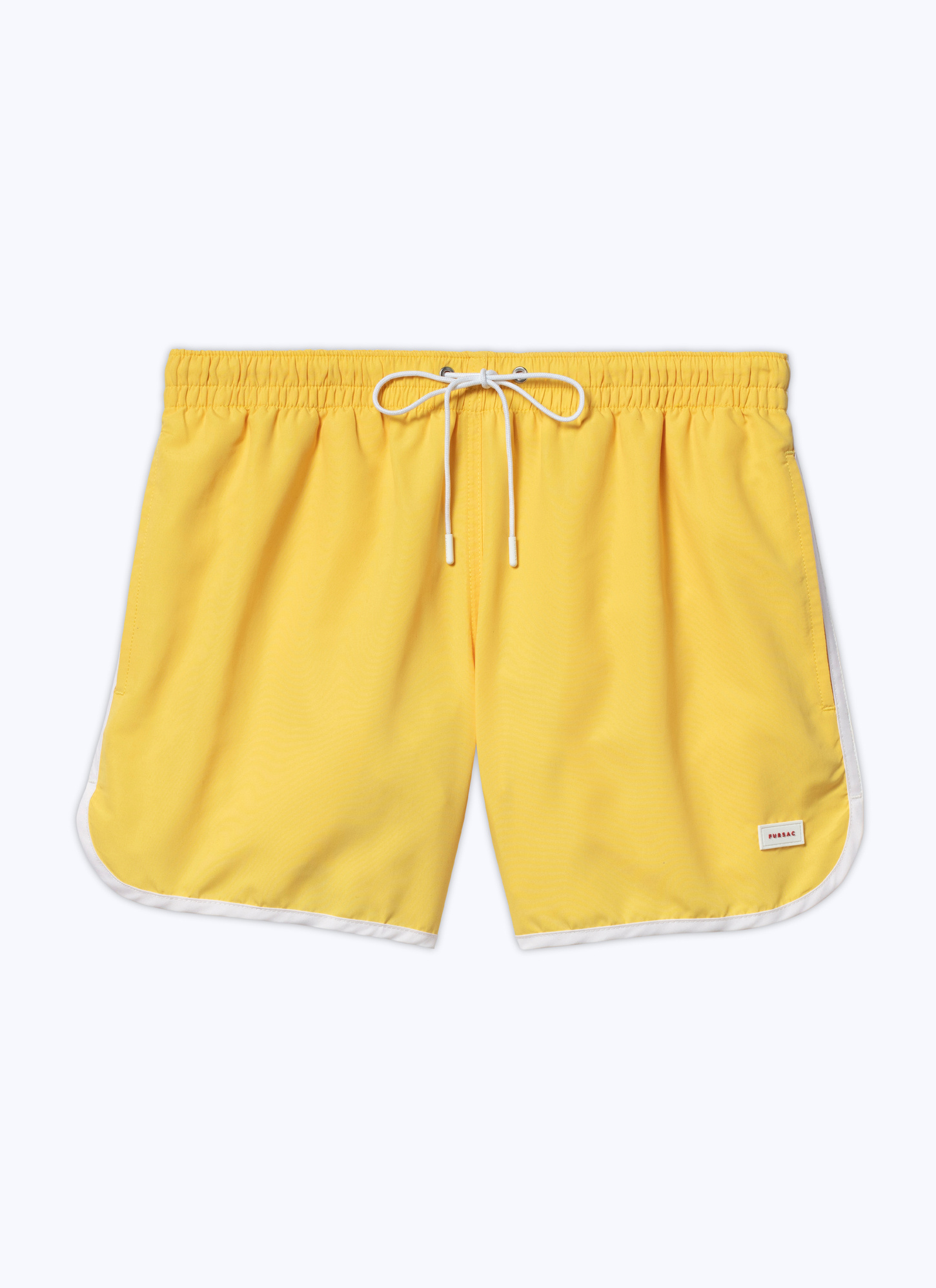 Shorts de bain jaune homme polyester Fursac - P3BABY-BP04-52