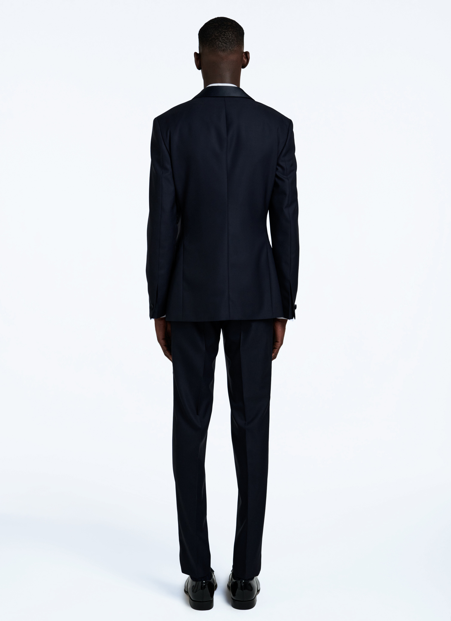 Smoking bleu marine homme laine vierge Fursac - S3VOKS-RC47-30