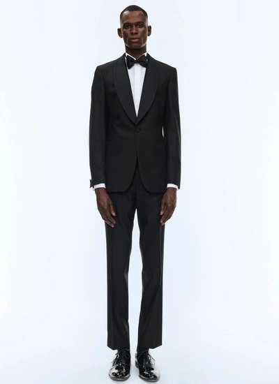 Smoking homme noir laine vierge Fursac - S1COBY-RC47-20