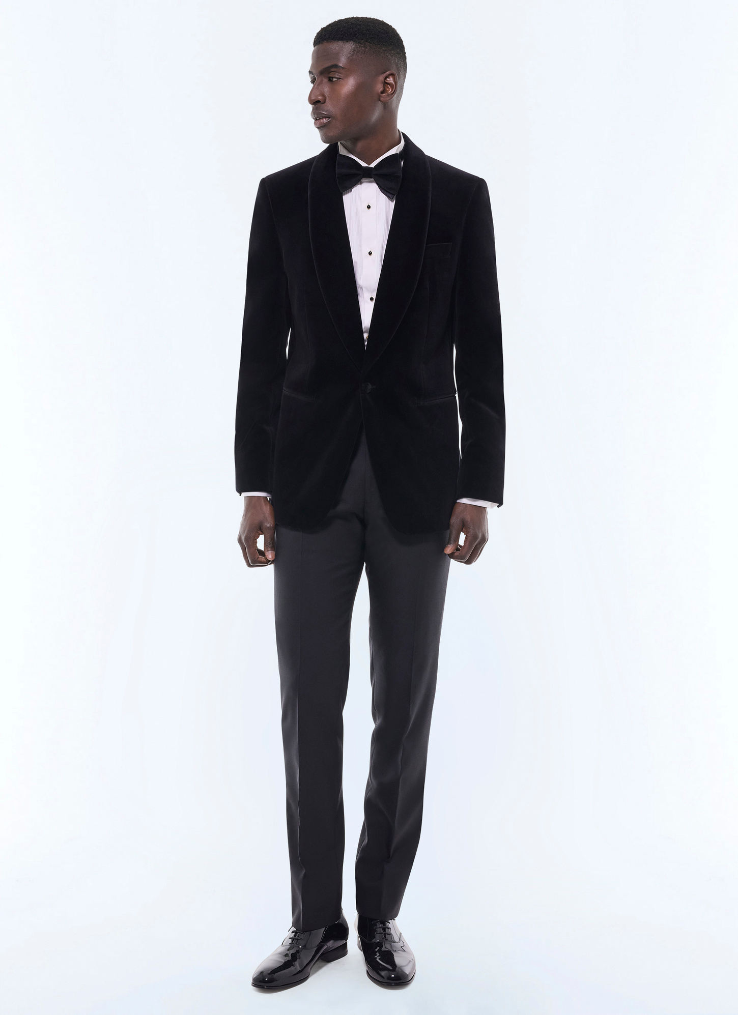 Smoking homme noir velours certifié Fursac - S3FERT-C711-20