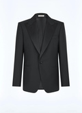 Veste de smoking ajustée en laine - V3ECOX-RC47-20
