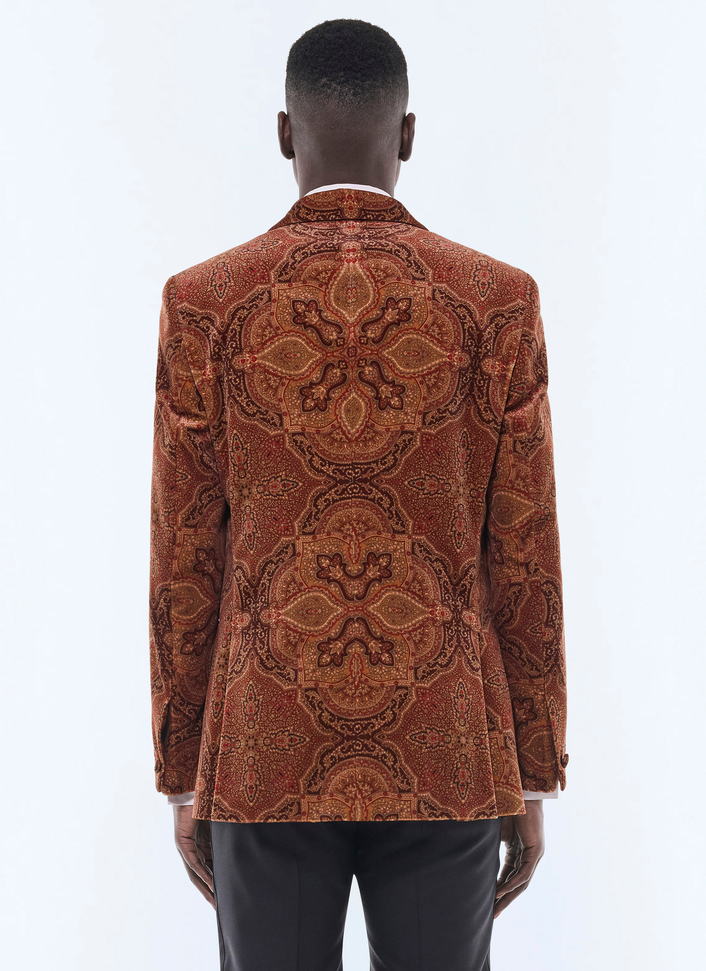 Smoking homme velours Fursac - V3FERT-CC55-G004