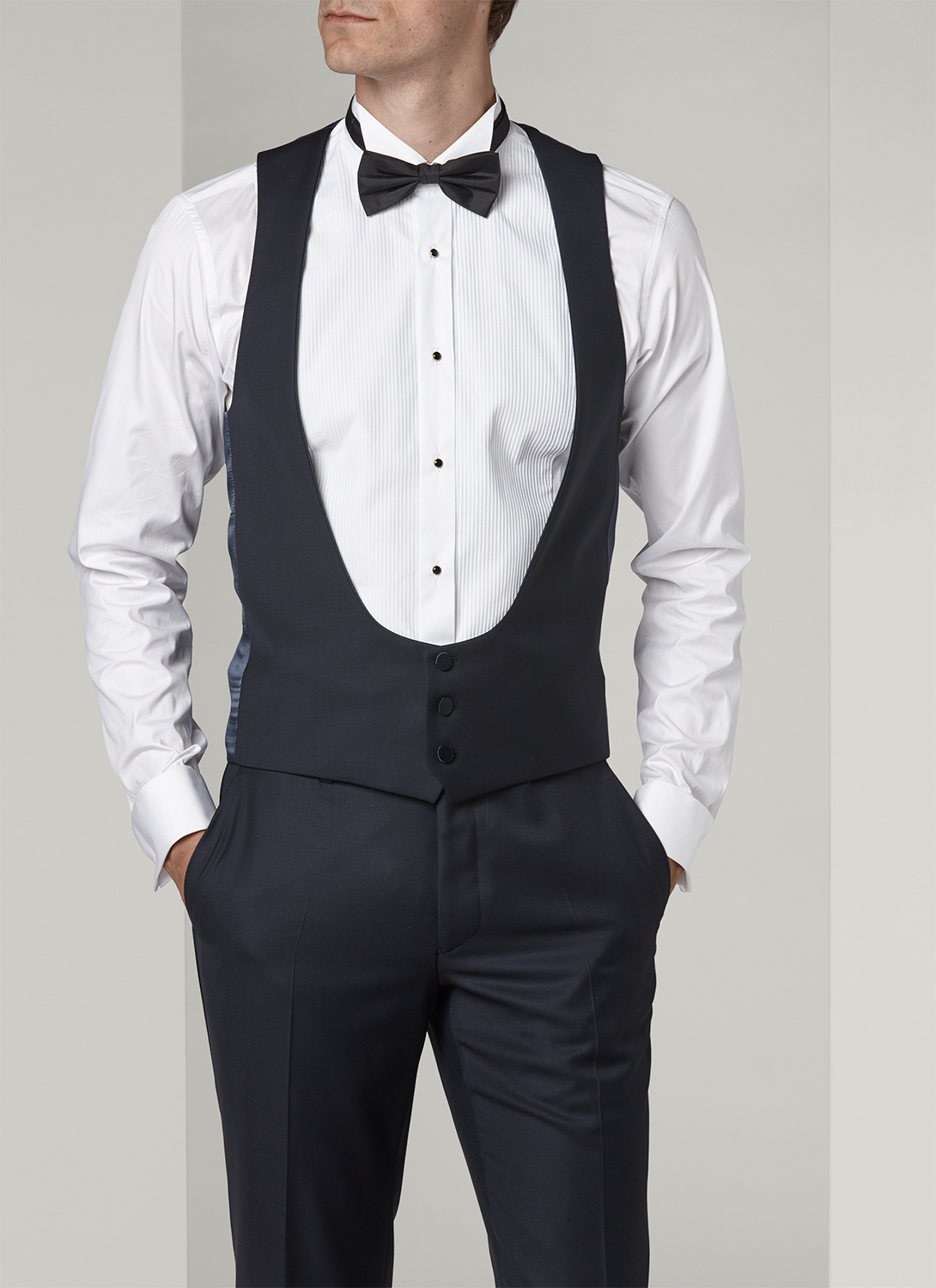 Smoking bleu nuit homme Fursac - S3IGGY-C555-30