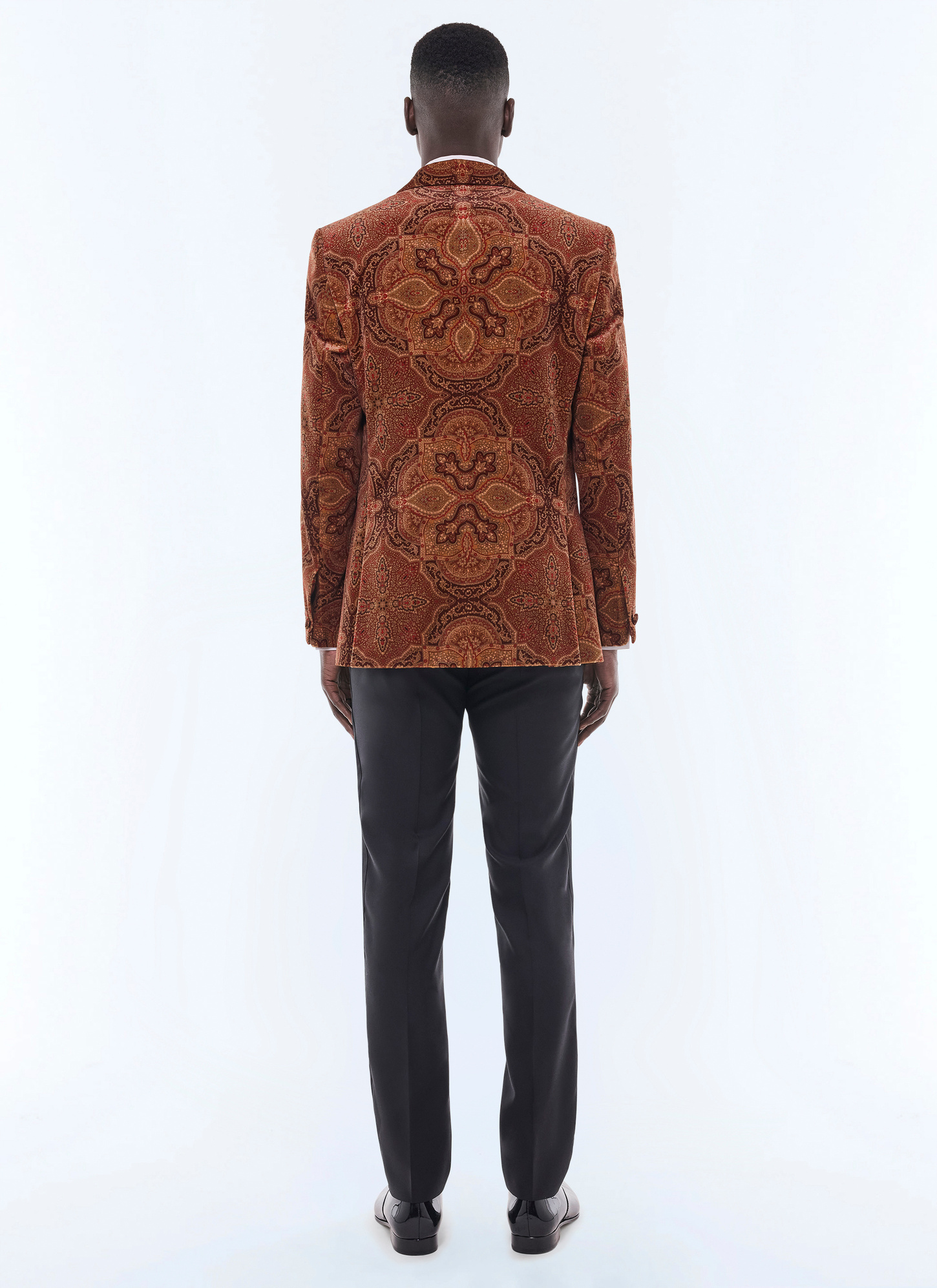 Smoking homme velours Fursac - S3FERT-CC55-G004