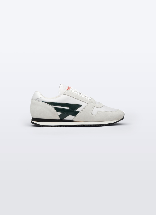 Men's white sneakers Fursac - LSNEAF-BL02-01
