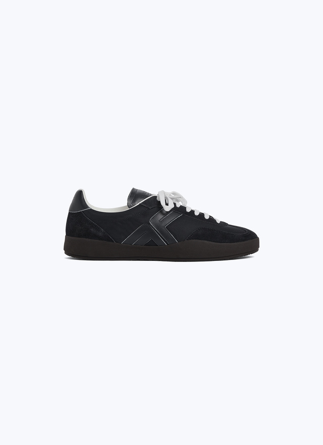 Men's black sneakers Fursac - LSPORT-DL11-B020