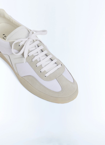 Men's white sneakers Fursac - LSPORT-DL11-A001