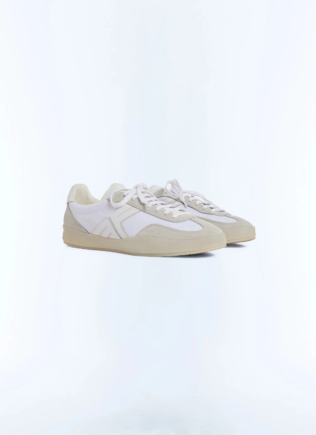 Men's sneakers white calfskin leather Fursac - LSPORT-DL11-A001