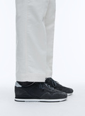 Sneakers en daim et nylon noires - PERLSNEAK-TL04/20