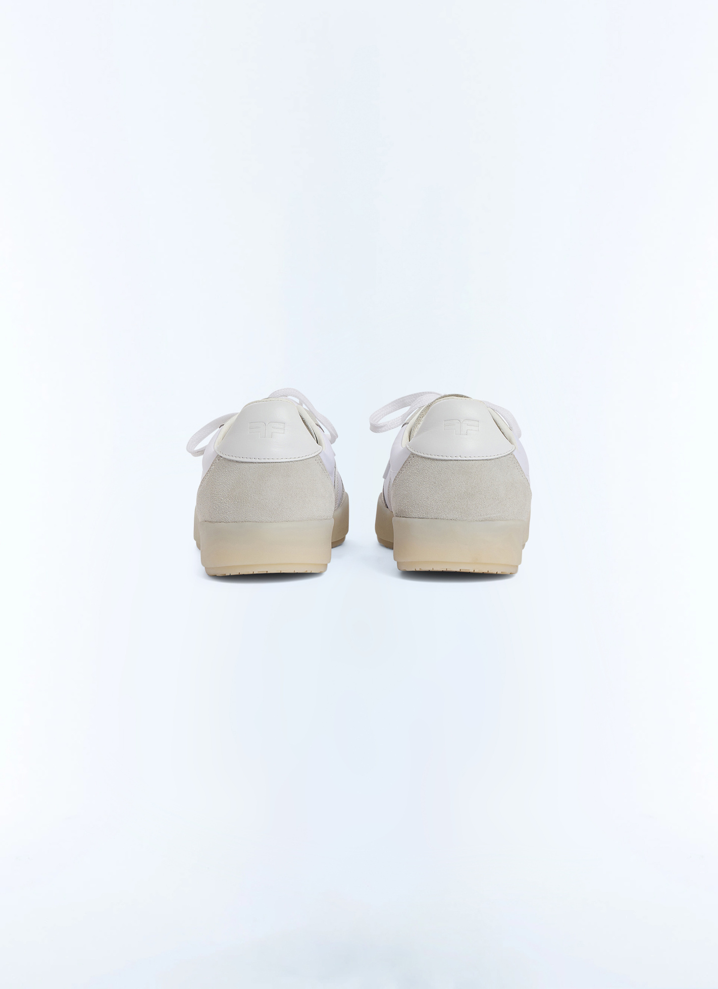 Sneakers blanc homme cuir de vachette Fursac - LSPORT-DL11-A001