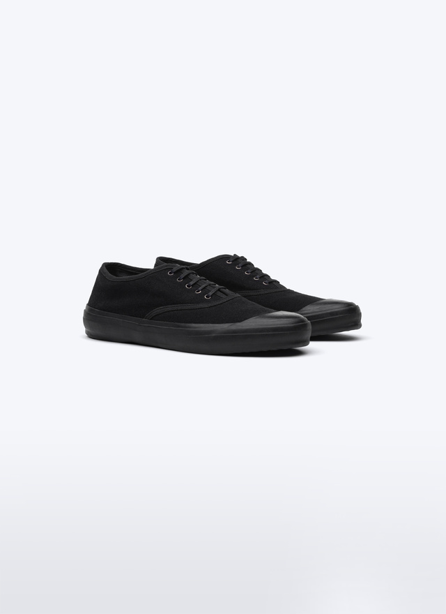 Men's black sneakers Fursac - 23ELTENIS-BL01/20