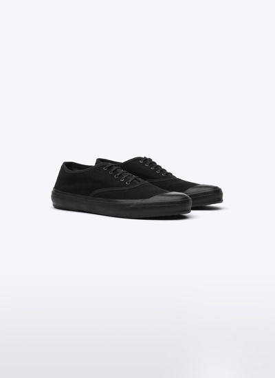 Men's black sneakers Fursac - LTENIS-BL01-20