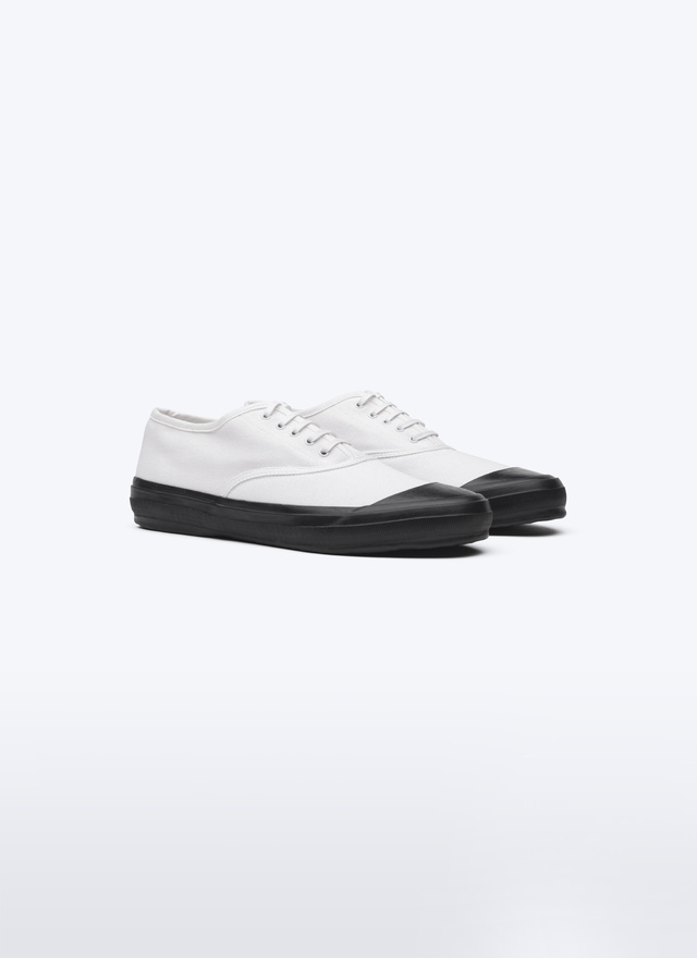 Men's white sneakers Fursac - 23ELTENIS-BL01/01