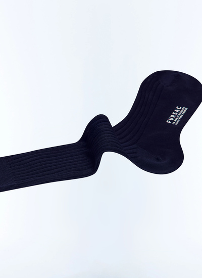 Men's navy blue sock Fursac - D2JSOK-JA23-D030