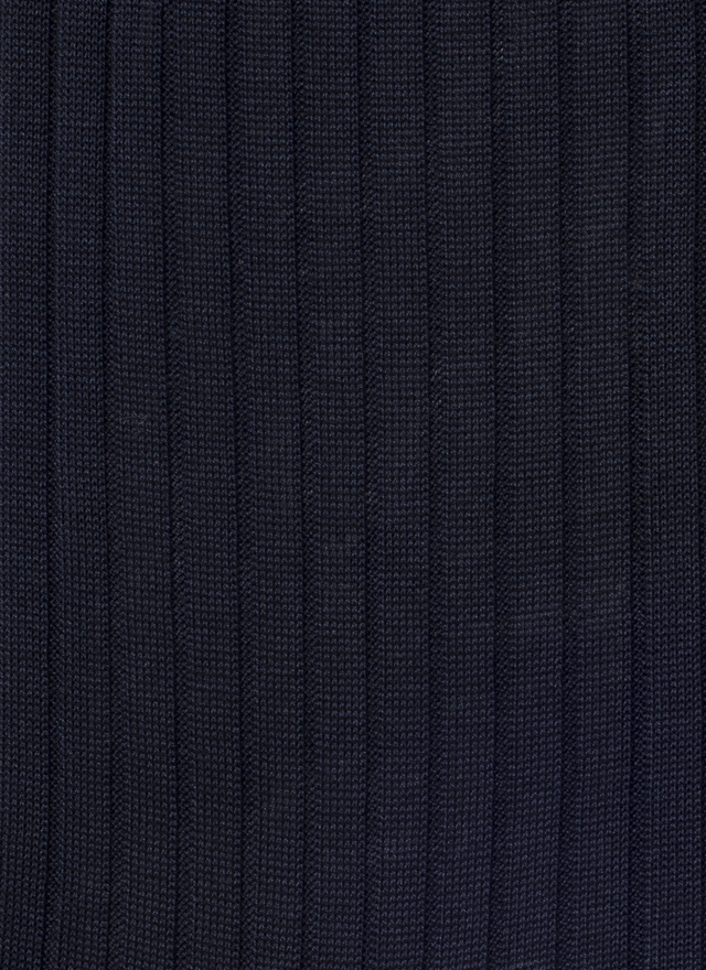Men's navy blue sock Fursac - D2SOCK-VA17-30