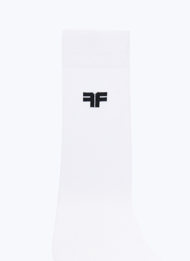 Men's white sock Fursac - D2CHAU-EA19-A001