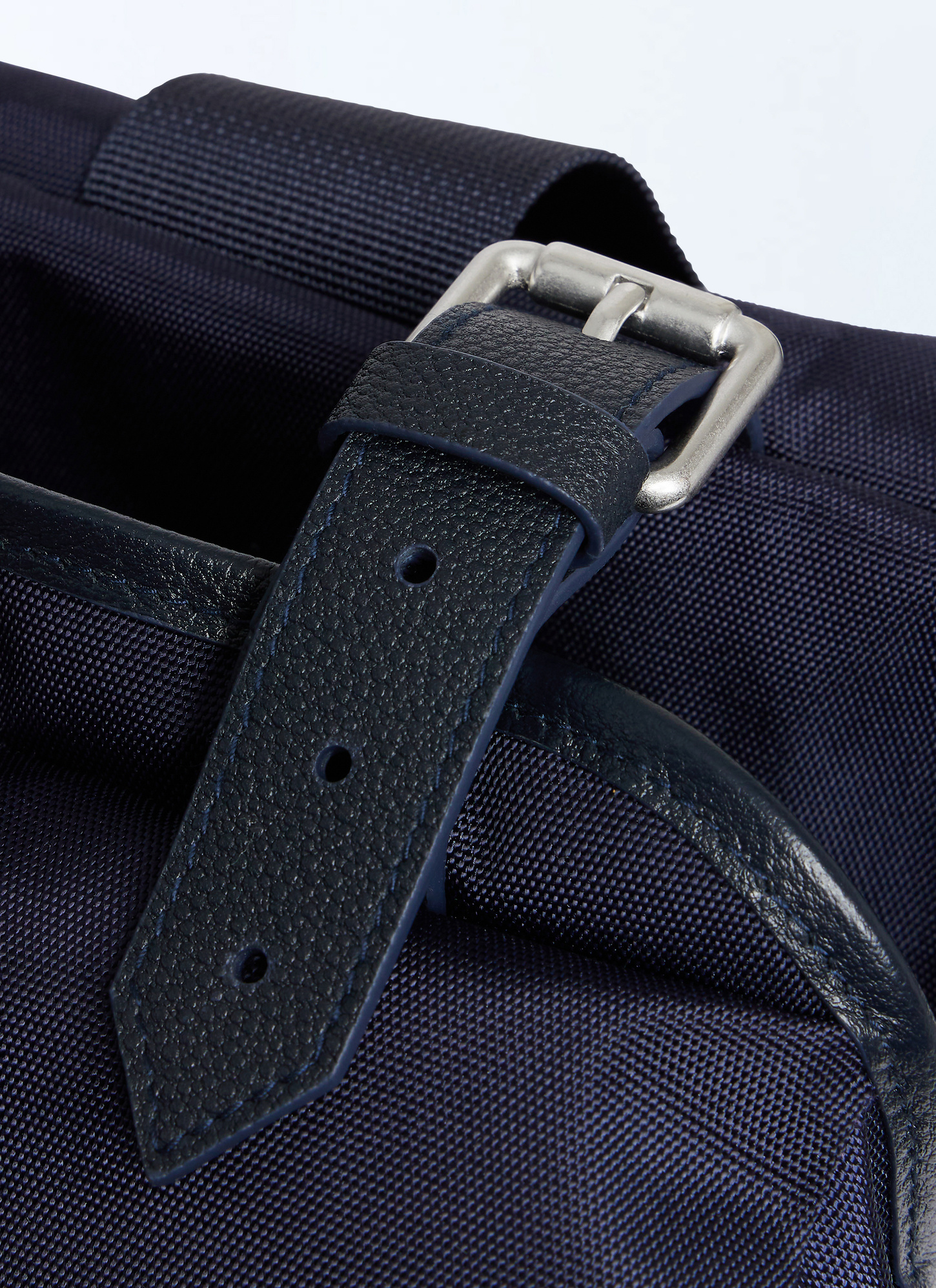 Men's suit Carrier navy blue nylon and grained leather Fursac - B3FOST-FB04-D030
