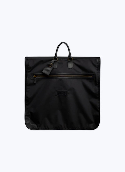 Men's suit Carrier black technical fabric and leather Fursac - B3VARY-VB01-20