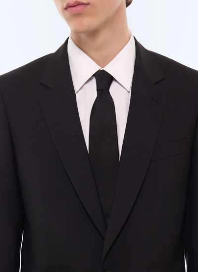 Men's black suit jacket Fursac - V3FOXA-BV01-20