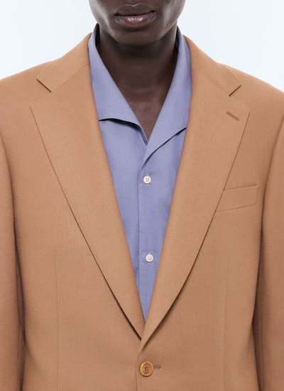 Men's camel suit jacket Fursac - V3JEXU-LC14-A011