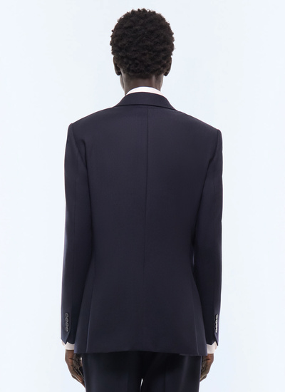 Men's main fabric: 100% virgin woolunder collar: 80% polyester, 20% viscosebody lining: 100% viscosesleeve lining: 57% viscose, 41% acetate, 2% cupro suit jacket Fursac - V3FOXA-LC14-D030