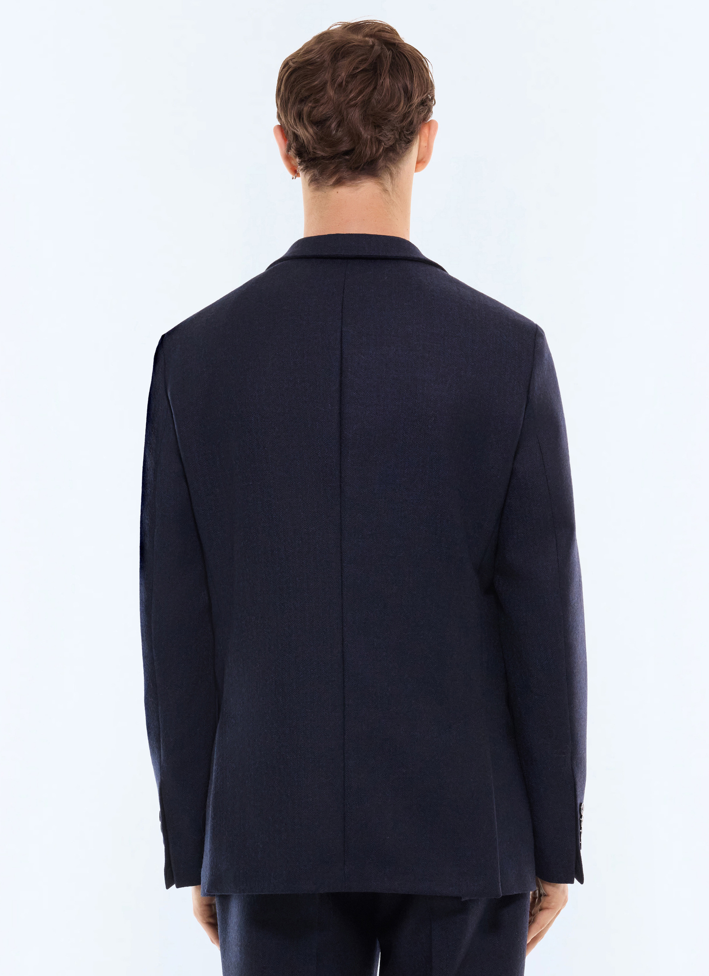 Men's main fabric: 100% virgin woolbody lining: 100% viscosesleeve lining: 57% viscose, 41% acetate, 2% cupro suit jacket Fursac - V3LOCA-LC10-D030