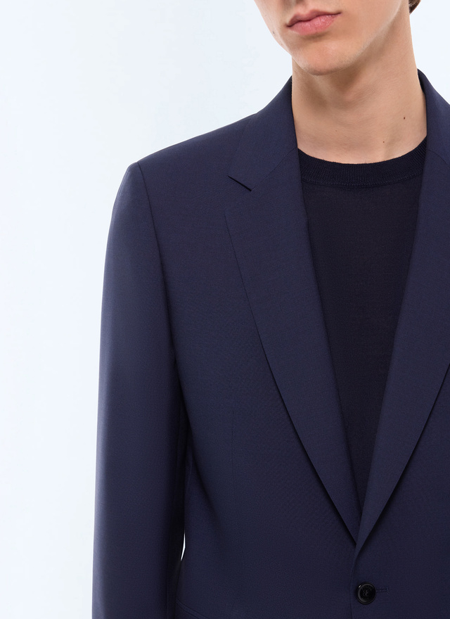 Men's petrol suit jacket Fursac - V3FOXA-BV01-D032