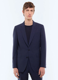 Slim-fit wool suit jacket - V3FOXA-BV01-D032