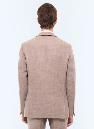 Men's main fabric: 100% virgin woolsleeve lining: 57% viscose, 41% acetate, 2% cupro suit jacket Fursac - V3LOCA-LC10-A006
