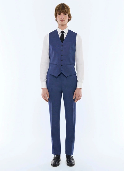 Men's blue suit Fursac - C3DVOX-DC55-D035