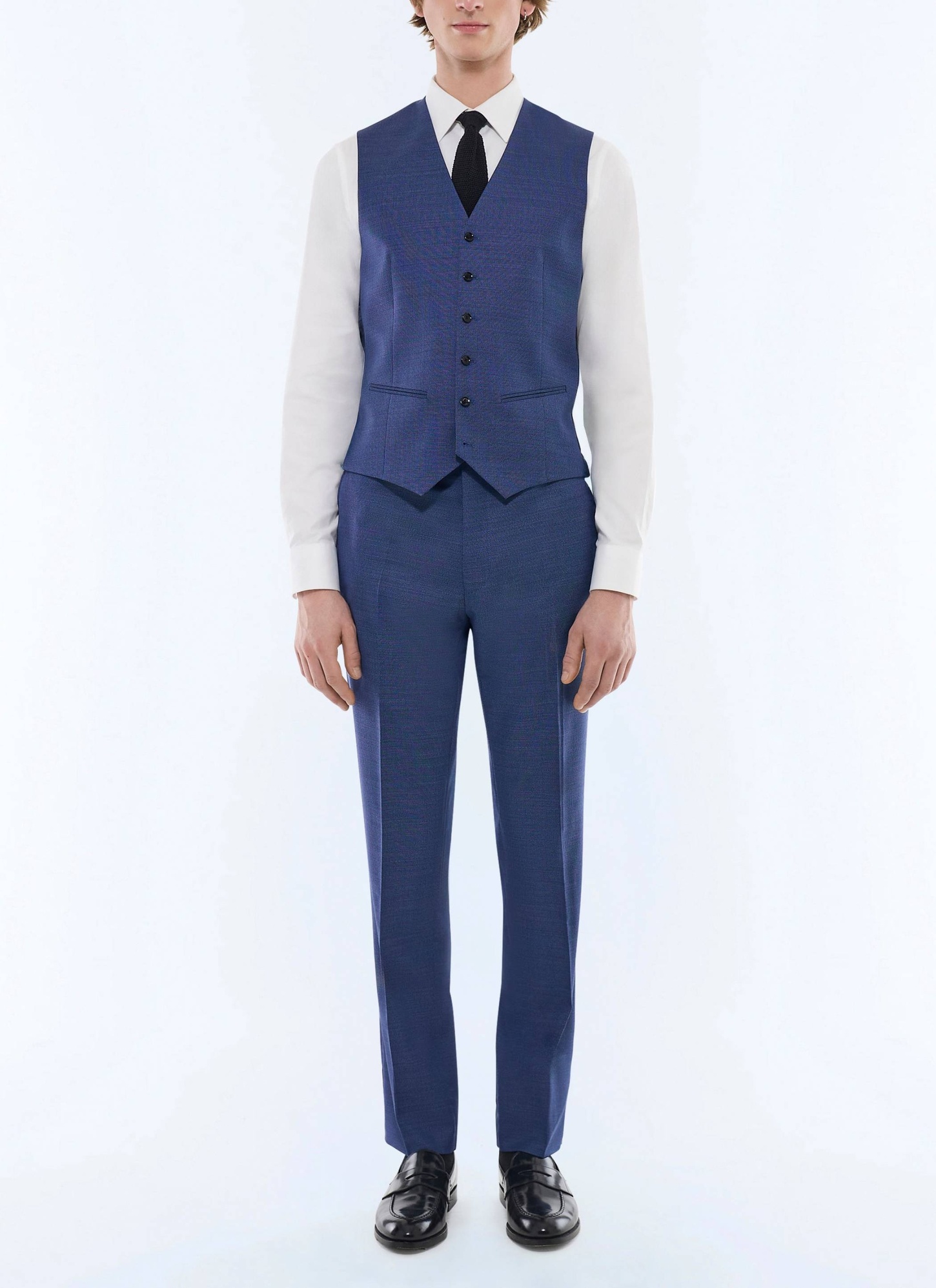 Men's blue suit Fursac - C3DVOX-DC55-D035