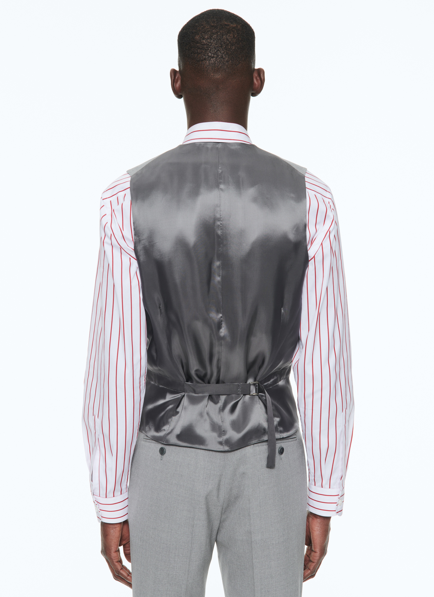 Men's charcoal grey suit Fursac - C3BALG-BC52-29