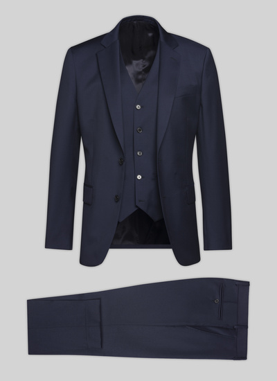 Men's navy blue suit Fursac - C3VOXX-B570-31
