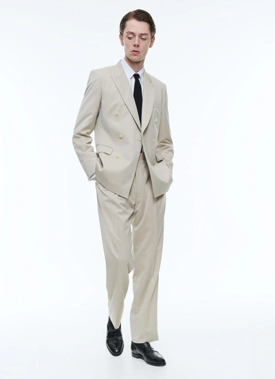 Men's beige suit Fursac - C3DATI-DC13-A006