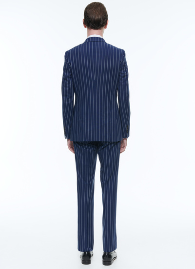 Men's virgin wool serge suit Fursac - C3DATI-DC06-D029