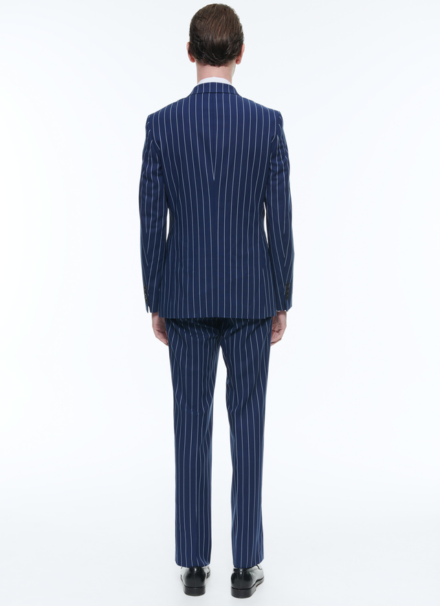 Men's virgin wool serge suit Fursac - C3DATI-DC06-D029