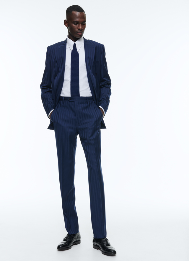 Men's blue suit Fursac - C3DOCO-DC22-D029